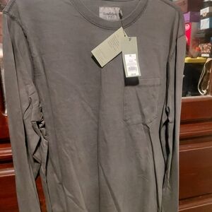 Goodfellow & Co Men's Gray Long Sleeve Shirt